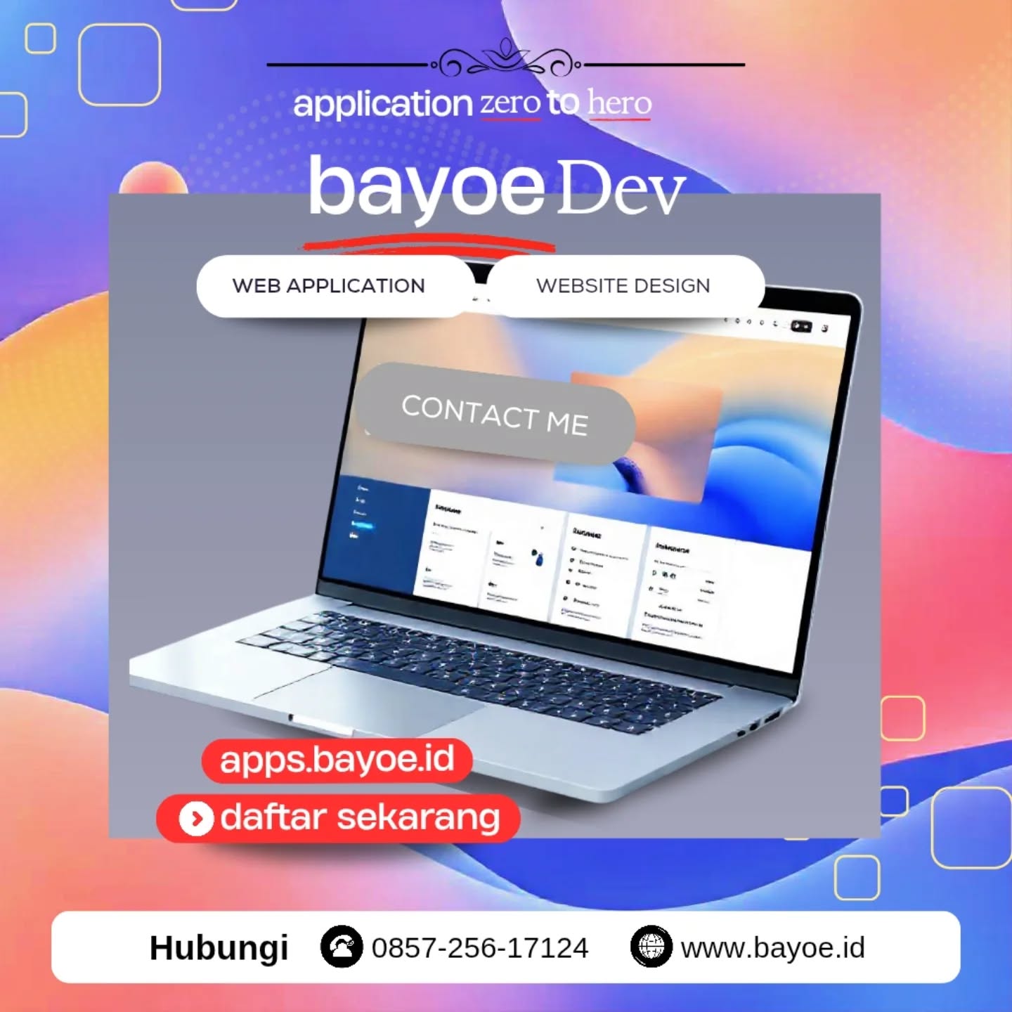 💻✨ "Antarmuka Aplikasi Web yang Modern dan Fotorealistik! 🌐

Kami dengan bangga mempersembahkan gambar yang menampilkan antarmuka aplikasi web di laptop sleek, dengan desain yang bersih dan minimalis. Fokus pada kemudahan penggunaan dan efisiensi, antarmuka ini memiliki tata letak yang sederhana dan intuitif, tipografi yang jelas, serta ruang putih yang cukup untuk menciptakan kejelasan dan fokus. Dengan navigasi yang mudah dan elemen interaktif, pengalaman pengguna menjadi lebih menyenangkan dan efisien.
Mari tingkatkan produktivitas Anda dengan desain yang cerdas ini! 🚀

Kunjungi kami di bayoe.id untuk informasi lebih lanjut!

#jokiprogram #jokiprogramsolo #webdesign #webdevelopment #userinterface #desainaplikasi #aplikasiweb #webdeveloper #desainweb #minimalis #modern #teknologi #inovasi #pengalamanpengguna #desainresponsive #digitaltransformation #solusiteknologi #startupindonesia #kreatifitas #aplikasibisnis #uidesign #uxdesign #grafikinteraktif #desainmodern #aplikasipintar #websitemodern #teknologiinformasi #desainvisual #kualitas #efisiensi #webdevelopment #solusiteknologi #desainmodern