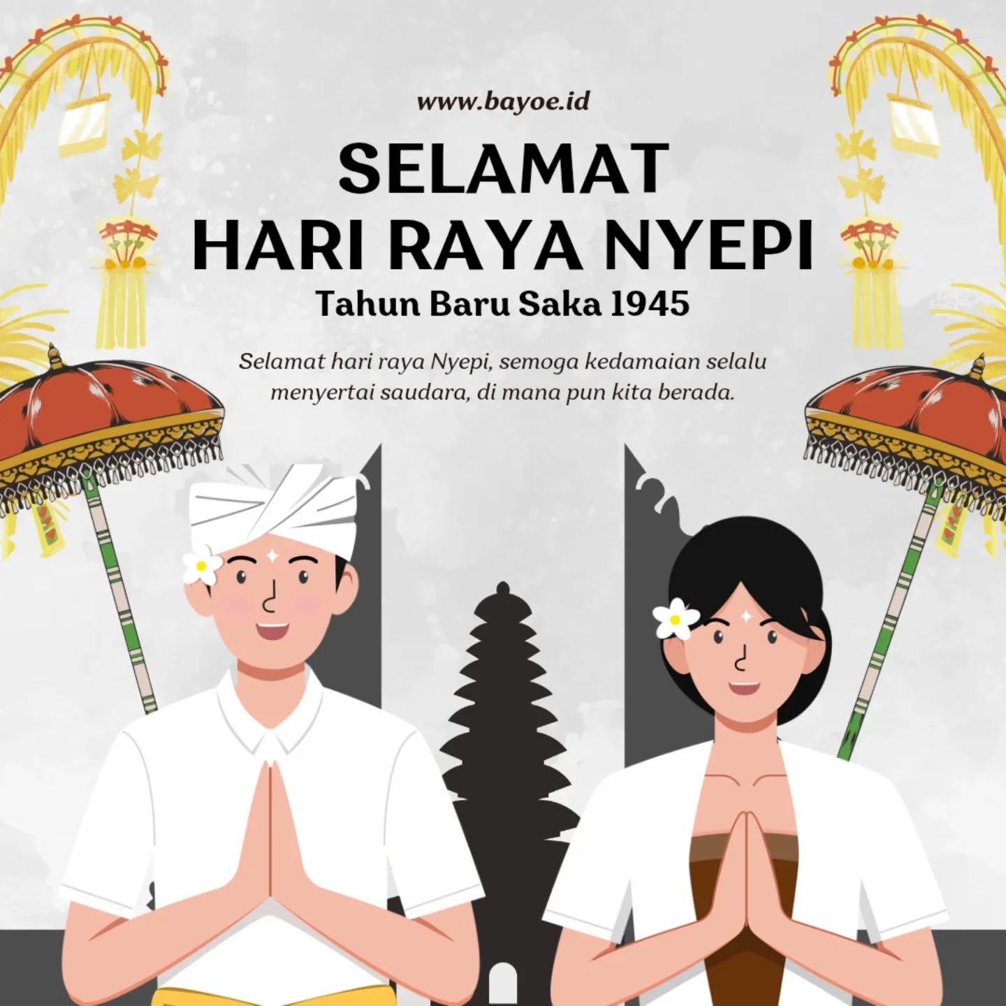 Selamat Hari Raya Nyepi 2025 bagi umat Hindu! ✨

Hari ini adalah momen refleksi, hening, dan penyucian diri. Semoga kita semua mendapatkan ketenangan, kedamaian, serta semangat baru untuk melangkah lebih baik ke depan. Mari manfaatkan momen ini untuk introspeksi dan merancang masa depan yang lebih cerah.

Kami di Joki Program Solo siap membantu Anda dalam pengembangan aplikasi berbasis web yang inovatif dan efisien. Hubungi kami untuk solusi digital terbaik!

#HariRayaNyepi #Nyepi2025 #TahunBaruSaka #SilentDay #SpiritualJourney #PeacefulMind #NyepiDay #HeningCipta #Bali #Indonesia #ReflectionDay #Meditation #SelfReflection #BaliCulture #StayCalm #StayPeaceful #NyepiVibes #WebDevelopment #JasaPembuatanWebsite #SoftwareDevelopment #ITSolution #BusinessGrowth #StartupTech #DigitalTransformation #WebDesign #ProgrammerLife #TechInnovation #SoloTech #JokiProgramSolo #FreelanceDeveloper